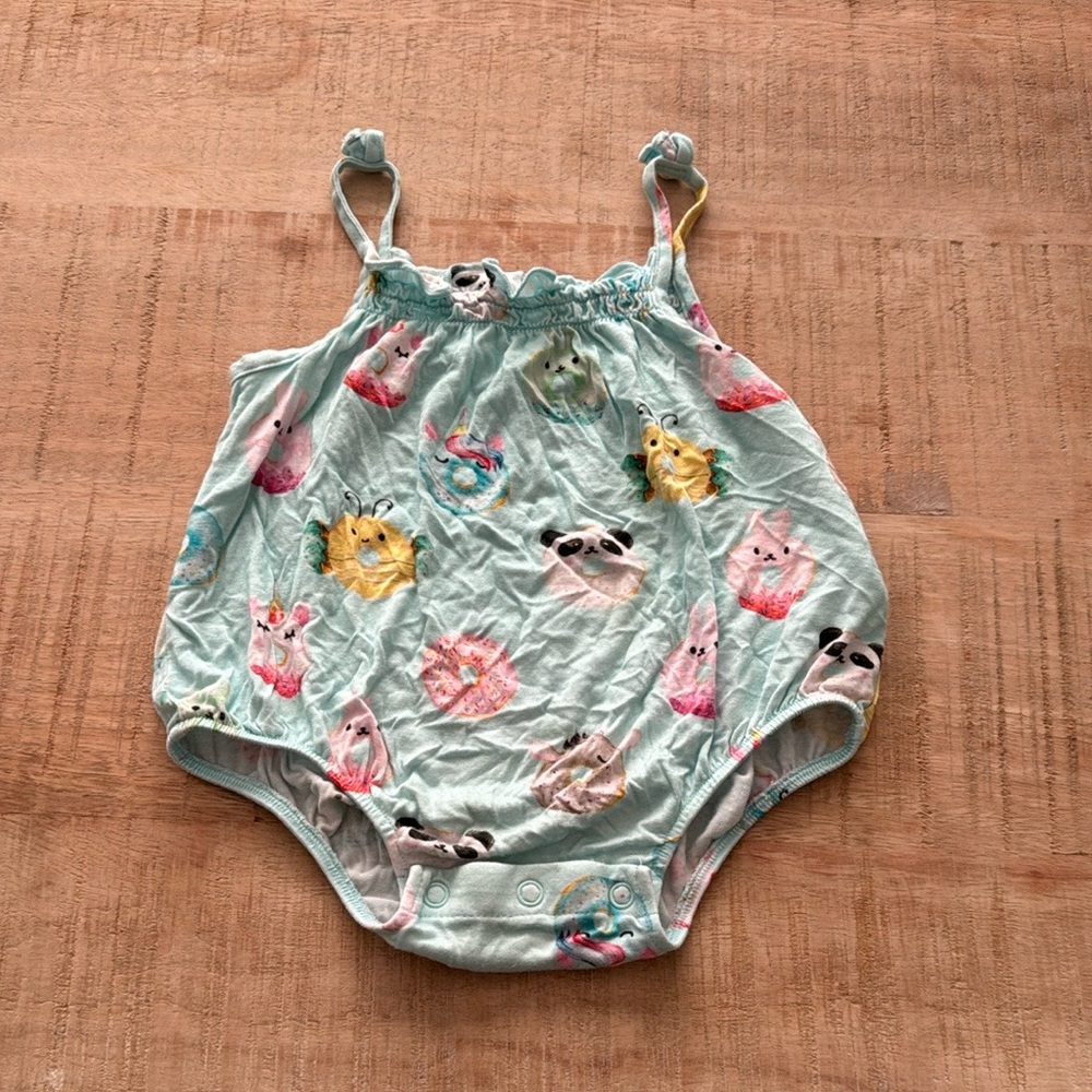 Posh peanut donut romper